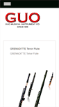 Mobile Screenshot of gflute.com